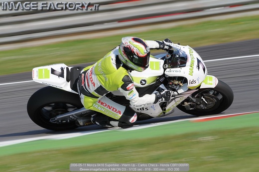 2008-05-11 Monza 0416 Superbike - Warm Up - Carlos Checa - Honda CBR1000RR